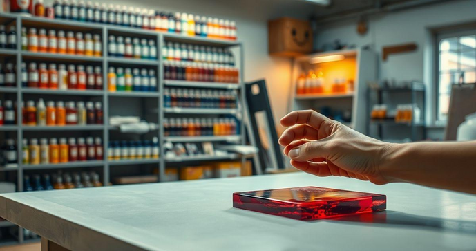 Onde comprar resina epóxi e garantir qualidade e preço justo